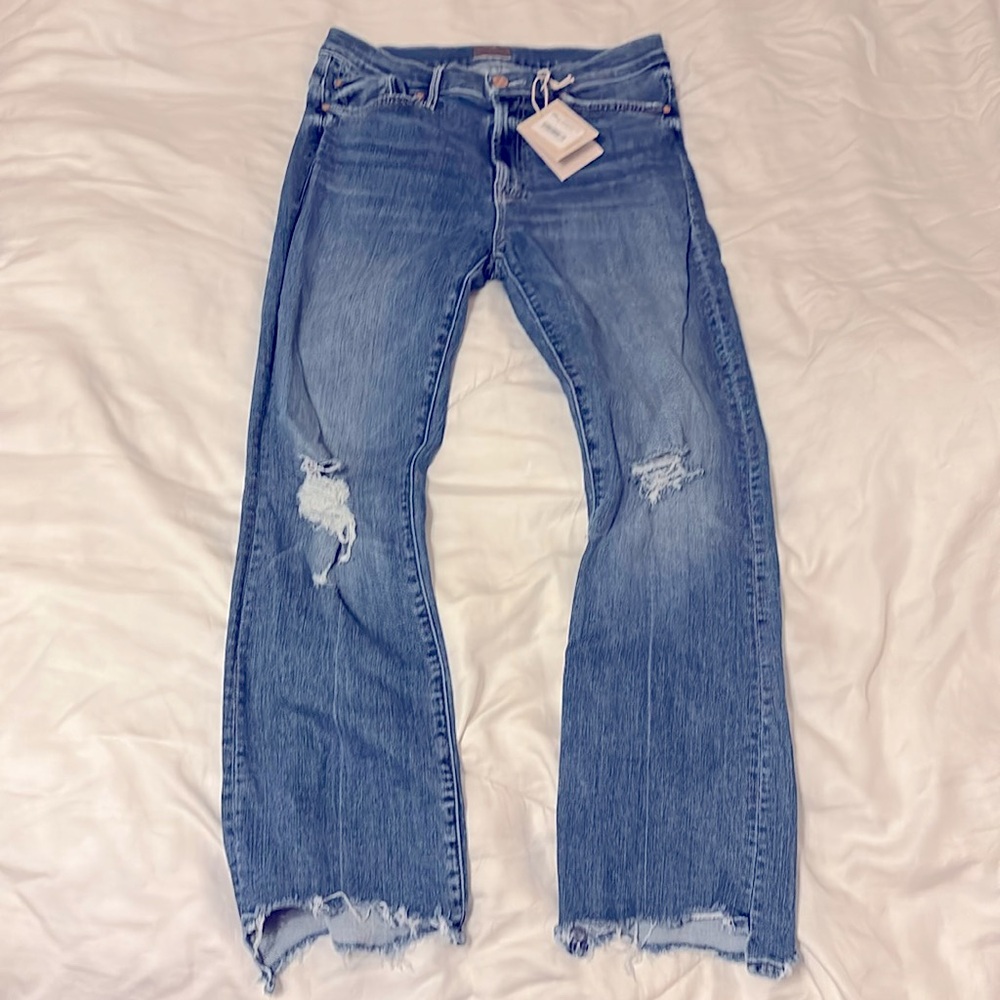 ⭐️ MOTHER 👖 | Insider Crop Dancing on Coals